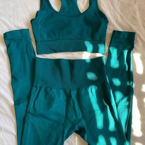 Seamless Workout Set (Gymshark Vital Seamless Dupe)